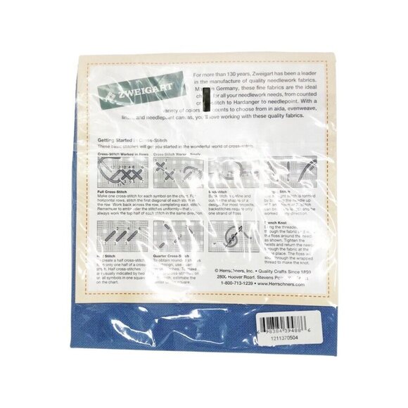 Zweigart 18s27 25 Count Laguna Evenweave Cross Stitch Cloth New - Picture 2 of 2